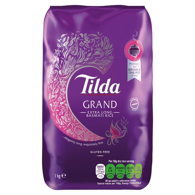 Tilda Grand Extra Long Basmati Rice 2kg